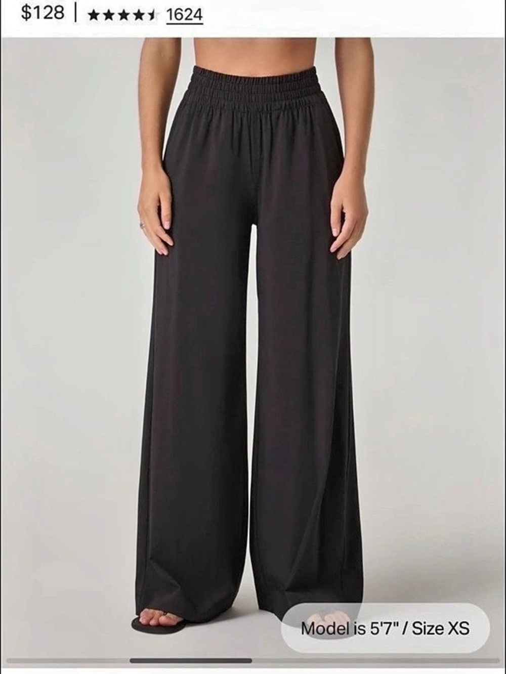 Vuori Villa Wide Leg Pant, Like New, Size Medium